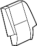 15291601 Seat Back Cushion Cover (Rear)