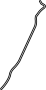 25836913 Sunroof Drain Hose (Right, Front)