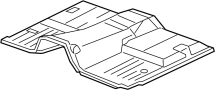 20989092 Floor Pan (Front, Rear)