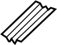 Image of Brace. Support. (Front, Rear, Upper, Lower). A component used to. image for your 2008 Chevrolet Cobalt   