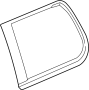 23134805 Door Reveal Molding (Front, Rear, Upper)