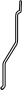15175387 Door Lock Operating Rod (Rear)