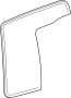 Image of Hatch Seal (Upper) image for your 2008 Chevrolet Silverado 3500 HD WT Standard Cab Pickup  