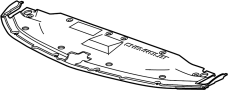 View Radiator Support Access Cover (Front) Full-Sized Product Image