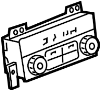 23467327 HVAC Temperature Control Panel