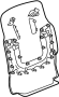 View Seat Back Panel (Rear, Upper) Full-Sized Product Image