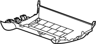 23452214 Seat Frame Trim Panel (Front, Lower)