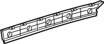 View Bumper Cover Support Rail (Upper) Full-Sized Product Image