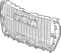 84835784 Grille (Upper, Lower)