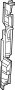 Image of Radiator Support Baffle (Front) image for your 2019 Chevrolet Silverado 1500 LTZ Extended Cab Pickup Fleetside  