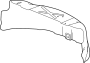 Image of Floor Pan Heat Shield (Rear) image for your 2022 Chevrolet Colorado   