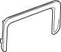 84416147 Console Trim Panel (Rear, Upper)