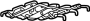 Image of Seat Cushion Spring image for your 1994 GMC C1500 Suburban   