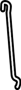 Image of Door Lock Operating Rod (Front) image for your 2019 Chevrolet Volt   