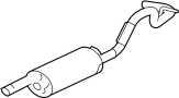 15942552 Exhaust Muffler