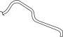 View Brake Hydraulic Hose (Front) Full-Sized Product Image