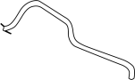 View Brake Hydraulic Hose (Front) Full-Sized Product Image