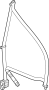19181665 Seat Belt Lap and Shoulder Belt (Rear)