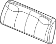Image of Seat Back Cushion Cover image for your 2016 Buick Regal   
