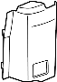 15131228 Body D-Pillar Trim Panel (Lower)