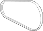 Image of Accessory Drive Belt image for your 2020 Chevrolet Traverse    
