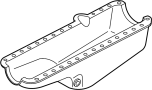 View Engine Oil Pan Gasket Full-Sized Product Image