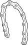 View Engine Timing Cover Gasket (Front) Full-Sized Product Image