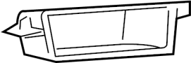 Image of Instrument Panel Storage Compartment image for your 2008 Chevrolet Aveo    