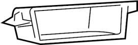 15961473 Instrument Panel Storage Compartment