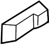 View Door Seal (Upper) Full-Sized Product Image 1 of 2