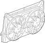 89023365 Engine Cooling Fan Shroud