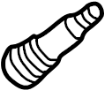 View Valve. Stem. Sensor. Tire.  Full-Sized Product Image