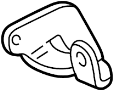 View Bracket. Steering. Pump. Power. Brace. (Rear) Full-Sized Product Image