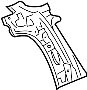 Image of Body C-Pillar image for your 2024 GMC Terrain   