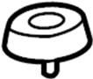 View Insulator. Radiator. Mount. (Upper, Lower) Full-Sized Product Image