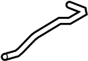 View Engine Coolant Overflow Hose Full-Sized Product Image