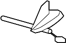 View Antenna. Radio. Mast. GPS Assembly.  Full-Sized Product Image