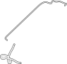 19116838 Cable Assembly, M/TEL and Vehicle LOC Antenna. GPS Navigation System Antenna Cable.