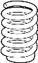 View Coil Spring (Front) Full-Sized Product Image