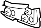 View Bracket. Panel. Dash. (Lower) Full-Sized Product Image