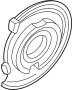 View Plate. Backing. Brake. Shield.  Full-Sized Product Image