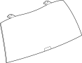 25916023 Liftgate Glass (Rear)