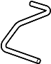 View Engine Coolant Overflow Hose Full-Sized Product Image