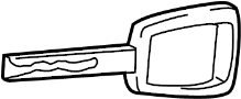 View Vehicle Key Full-Sized Product Image 1 of 1