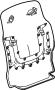 View Seat Back Panel (Rear, Upper) Full-Sized Product Image