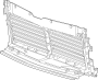 View Air duct, radiator Full-Sized Product Image 1 of 1