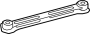 View Brace. Link. Suspension. Control Arm. Integral. (Lower) Full-Sized Product Image