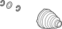 Image of CV Joint Boot Kit (Front) image for your Chevrolet