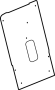 View Seat Back Panel (Rear, Upper) Full-Sized Product Image 1 of 2
