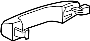 View Exterior Door Handle Full-Sized Product Image